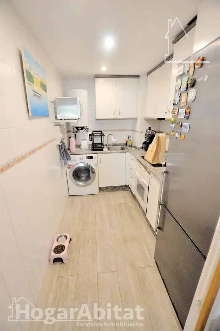 Cocina de Piso en venta en Valencia con Aire acondicionado, Terraza y Amueblado