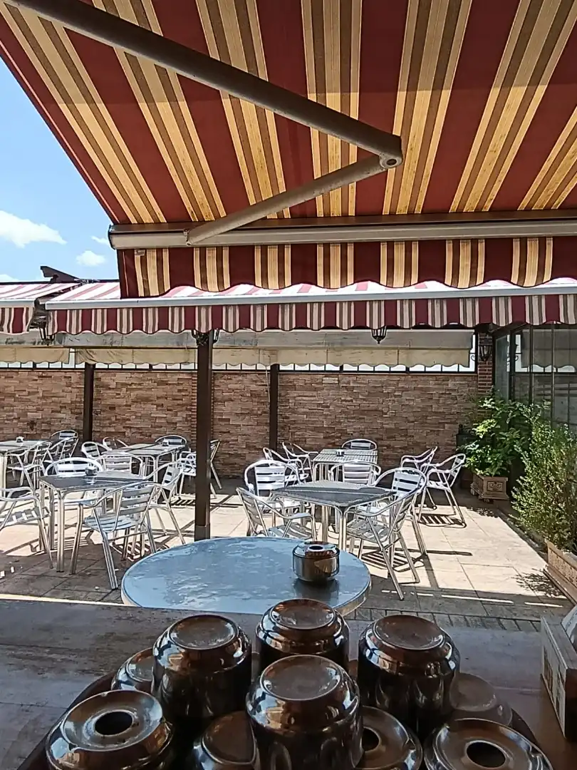Terrasse von Geschaftsraum zum Verkauf in Albalate de Zorita mit Klimaanlage, Heizung und Terrasse