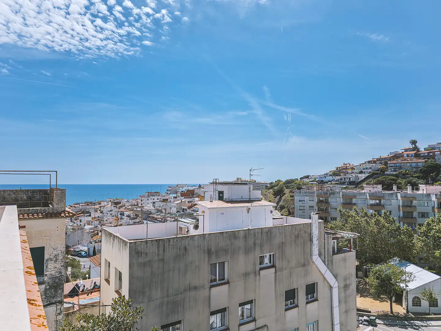 Außenansicht von Wohnung zum Verkauf in Sant Pol de Mar mit Klimaanlage, Heizung und Parkett