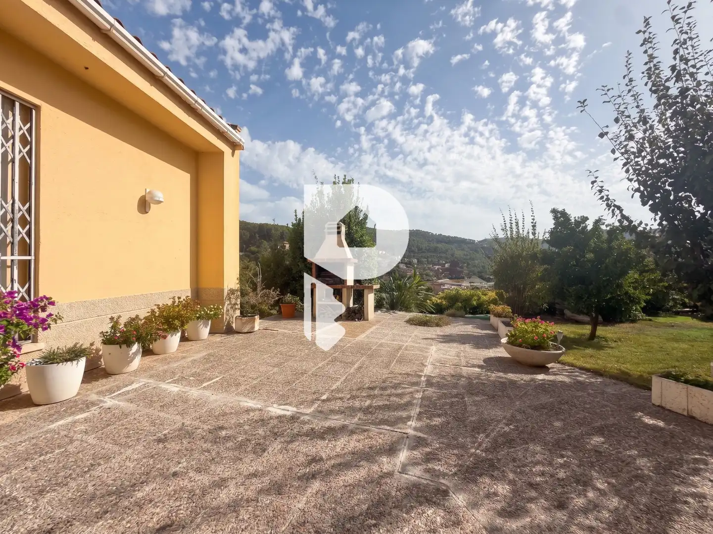 Exterior view of Houses for sale in Cervelló  with Air Conditioner, Heating and Private garden
