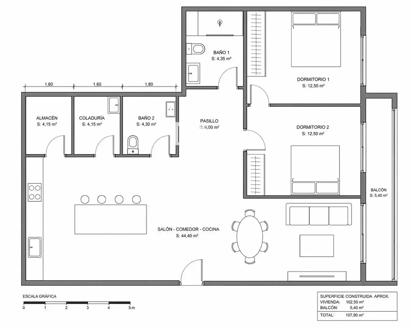 Penthouse mit Terrasse zum Verkauf in Avenida Gabriel Roca, imagen 31