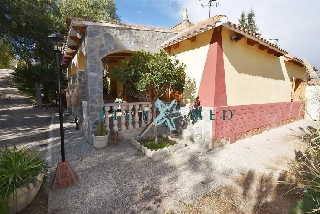 Vista exterior de Casa o chalet en venta en Ricote con Calefacción, Jardín privado y Terraza