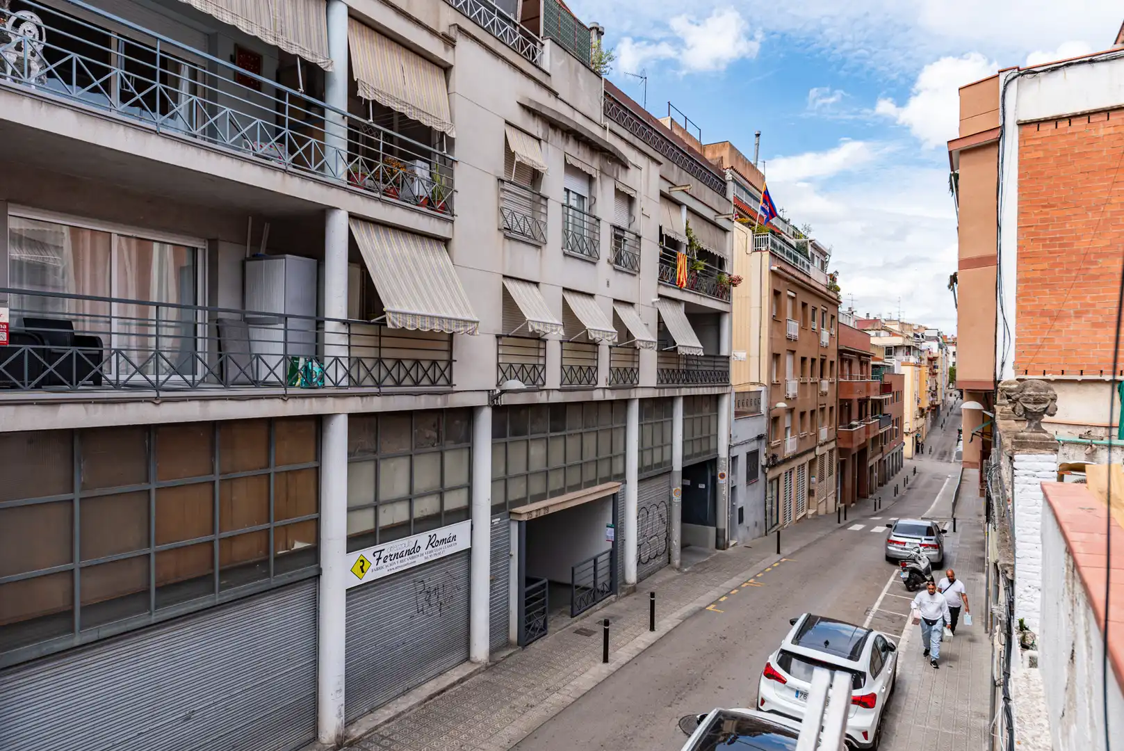 Vista exterior de Piso en venta en Barcelona con Aire acondicionado, Calefacción y Parquet