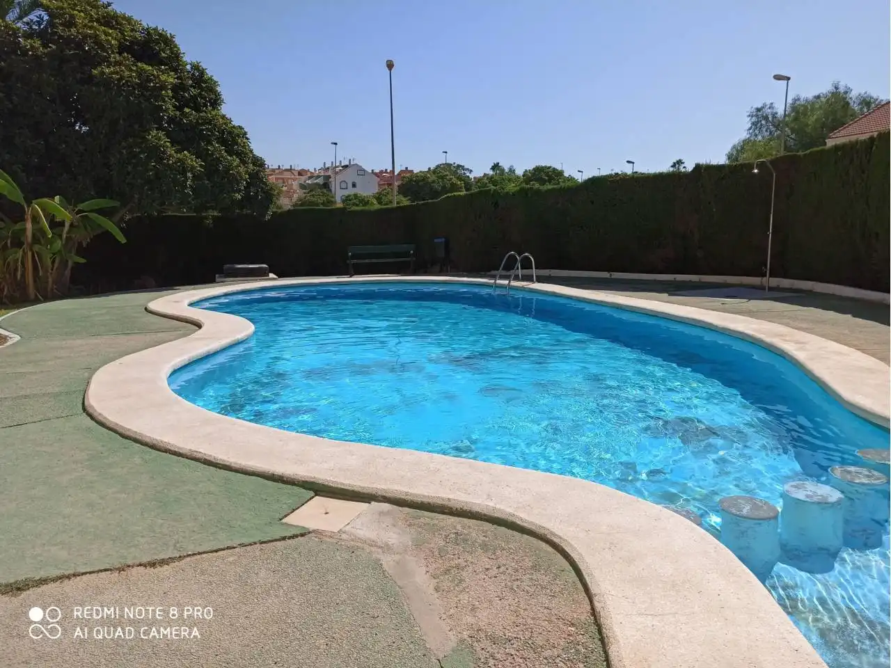 Piscina de Piso de alquiler en Mazarrón con Aire acondicionado, Calefacción y Terraza