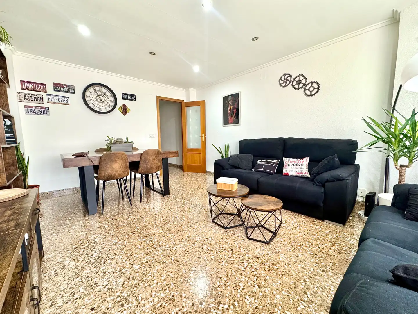 Sala d'estar de Pis en venda en Sueca amb Aire condicionat i Balcó