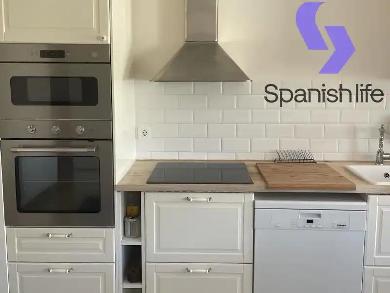 Kitchen of Apartments for sale in Valencia  with Air Conditioner, Heating and Furnished