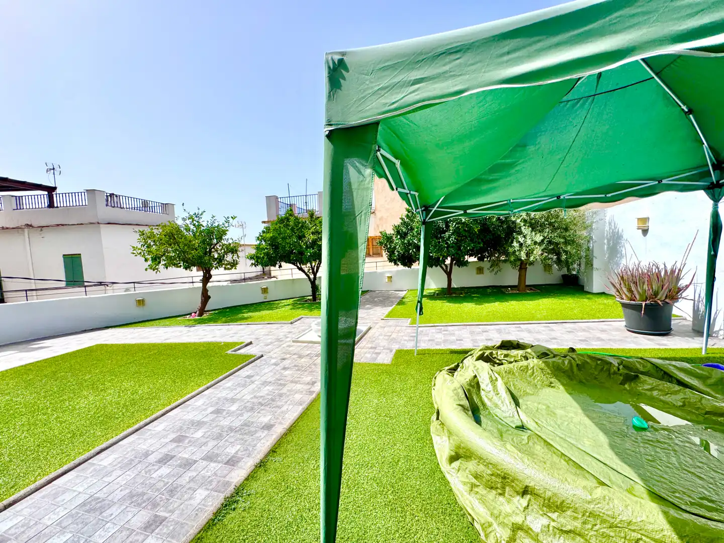 Terrassa de Casa o xalet en venda en Válor amb Calefacció, Jardí privat i Terrassa