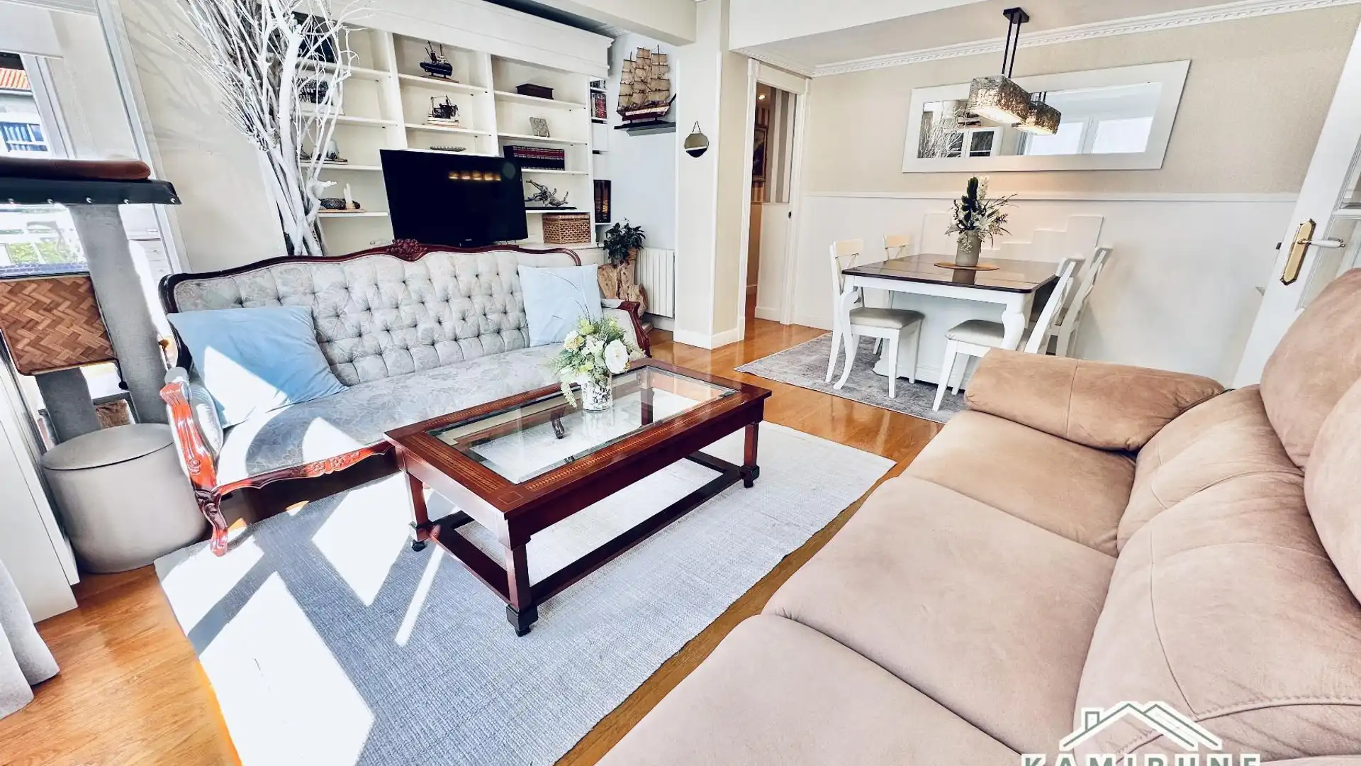 Sala de estar de Piso en venta en Gorliz con Calefacción, Terraza y Balcón