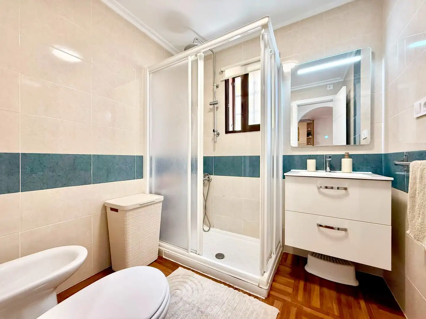 Baño de Casa o chalet de alquiler en Torrevieja con Aire acondicionado, Amueblado y Horno