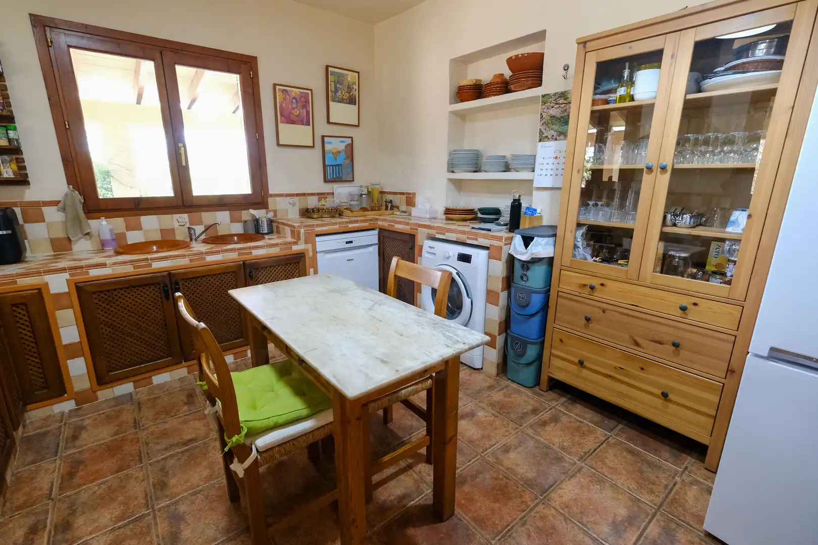 Cuina de Finca rústica en venda en Lloseta amb Aire condicionat, Calefacció i Terrassa