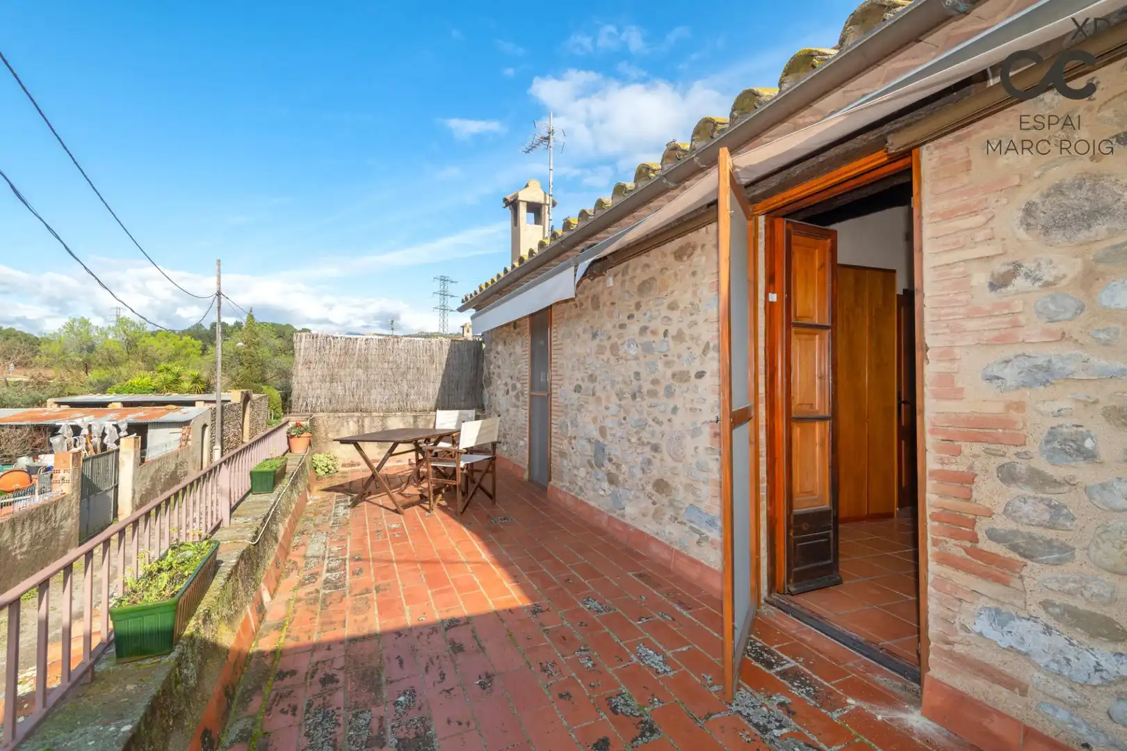 Terrassa de Finca rústica en venda en Boadella i les Escaules amb Calefacció, Jardí privat i Terrassa