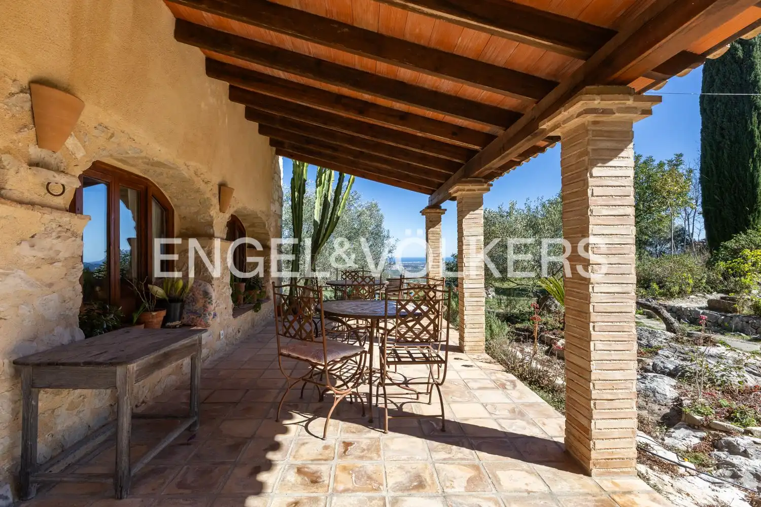 Terraza de Casa o chalet en venta en La Vall de Laguar con Calefacción, Jardín privado y Terraza