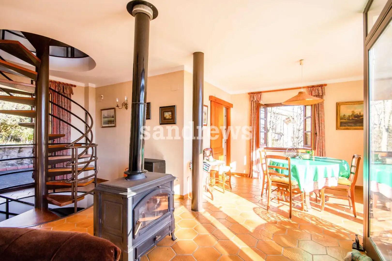 Living room of Country homes for sale in Agullana  with Air Conditioner, Heating and Private garden