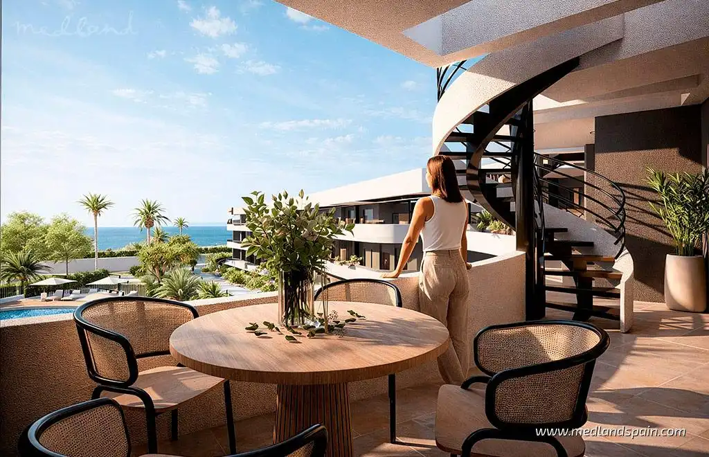 Apartment mit Pool zum Verkauf in Las Lomas de Rame - Bahía Bella
