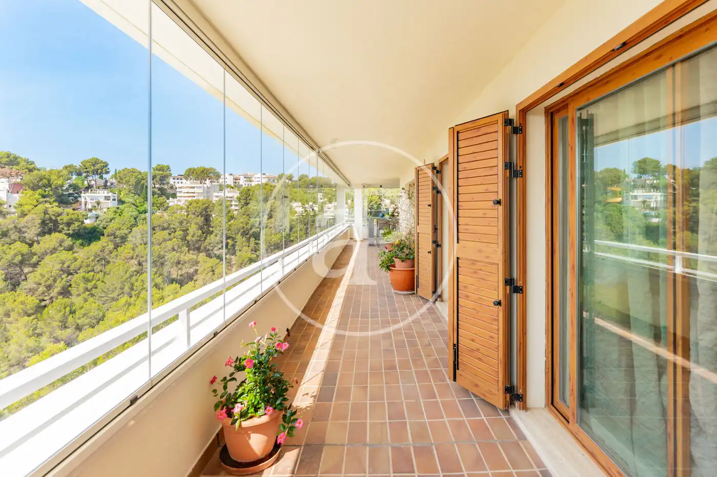 Terrasse von Dachboden zum Verkauf in Calvià mit Klimaanlage, Heizung und Terrasse