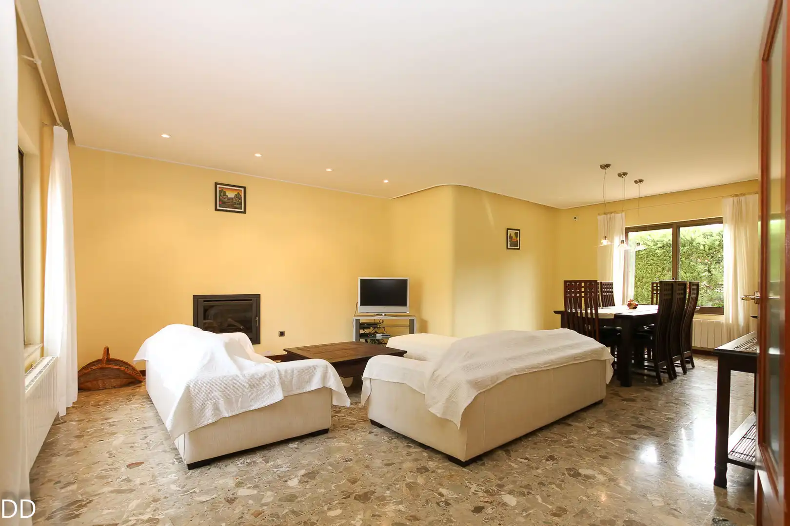 Sala de estar de Casa o chalet de alquiler en Dénia con Aire acondicionado, Calefacción y Jardín privado
