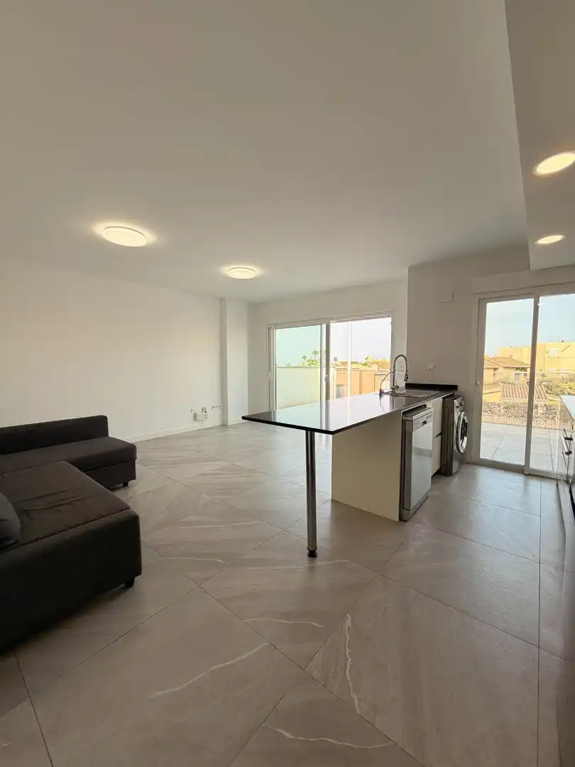 Sala de estar de Piso de alquiler en Santa Pola