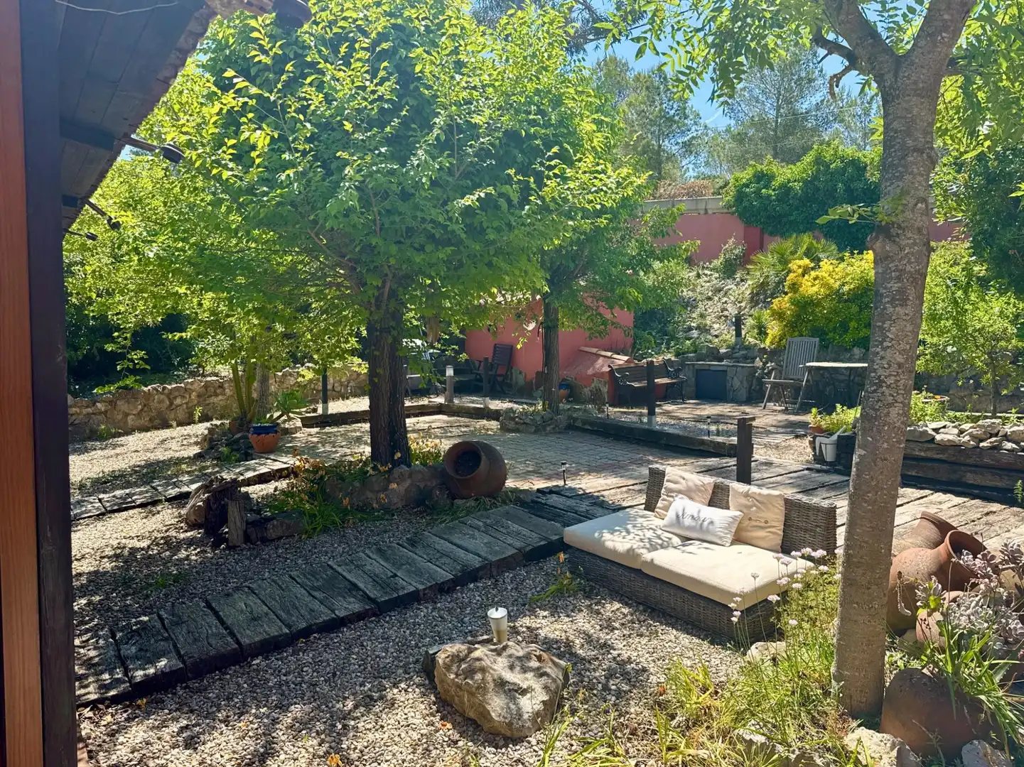 Jardí de Casa o xalet en venda en Olivella amb Calefacció, Jardí privat i Terrassa