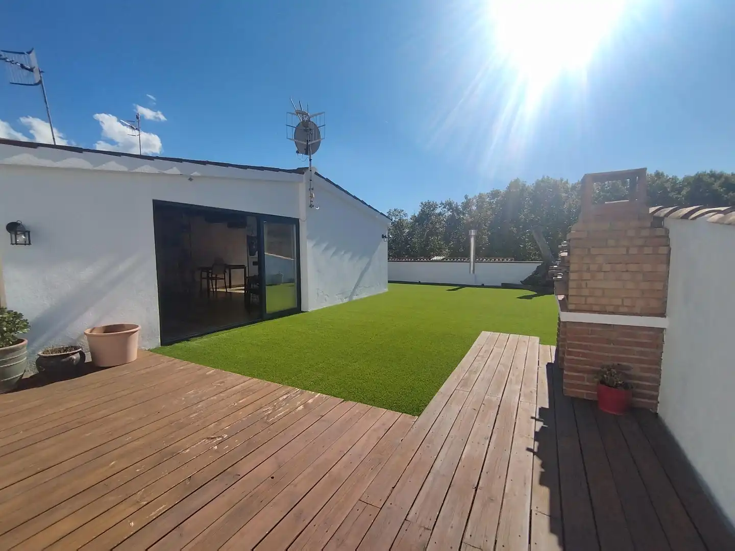 Terraza de Casa o chalet en venta en Santa Maria de Palautordera con Aire acondicionado, Calefacción y Terraza