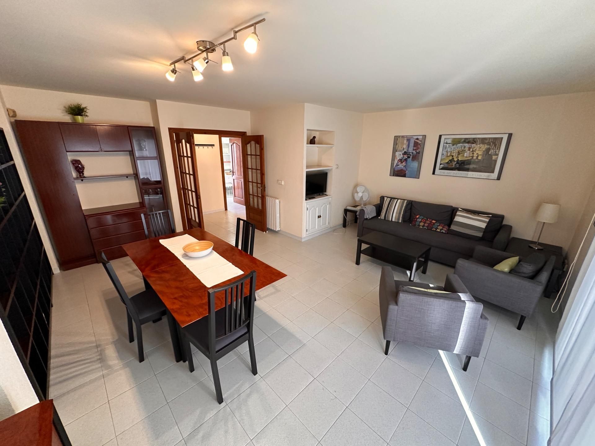 Sala de estar de Piso en venta en Calonge i Sant Antoni con Terraza