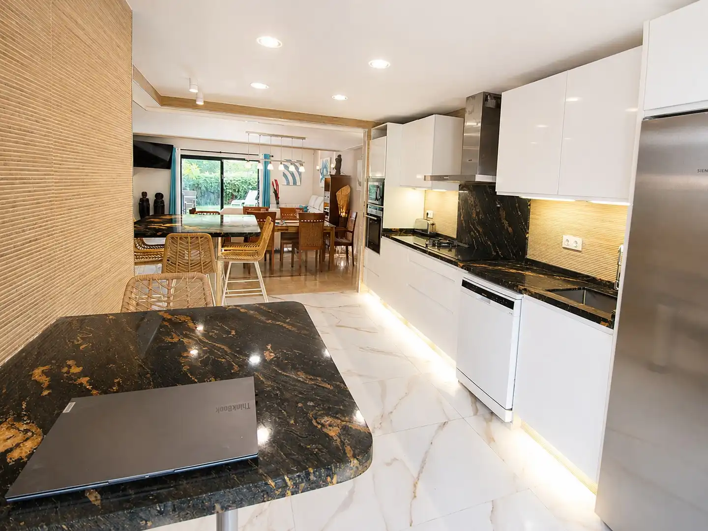 Kitchen of Houses for rent in Marbella  with Air Conditioner, Heating and Private garden