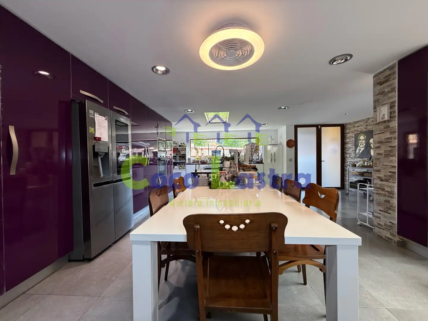 Kitchen of Houses for sale in Monterrubio de Armuña  with Air Conditioner, Heating and Private garden
