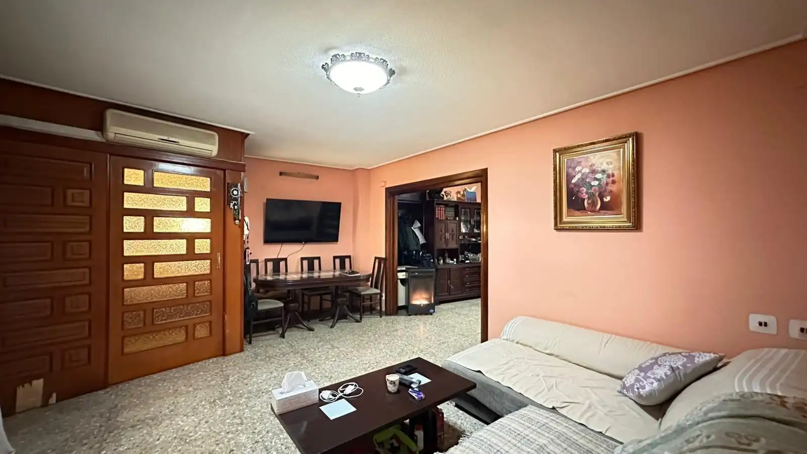 Wohnzimmer von Haus oder Chalet zum Verkauf in Carlet mit Terrasse, Abstellraum und Balkon