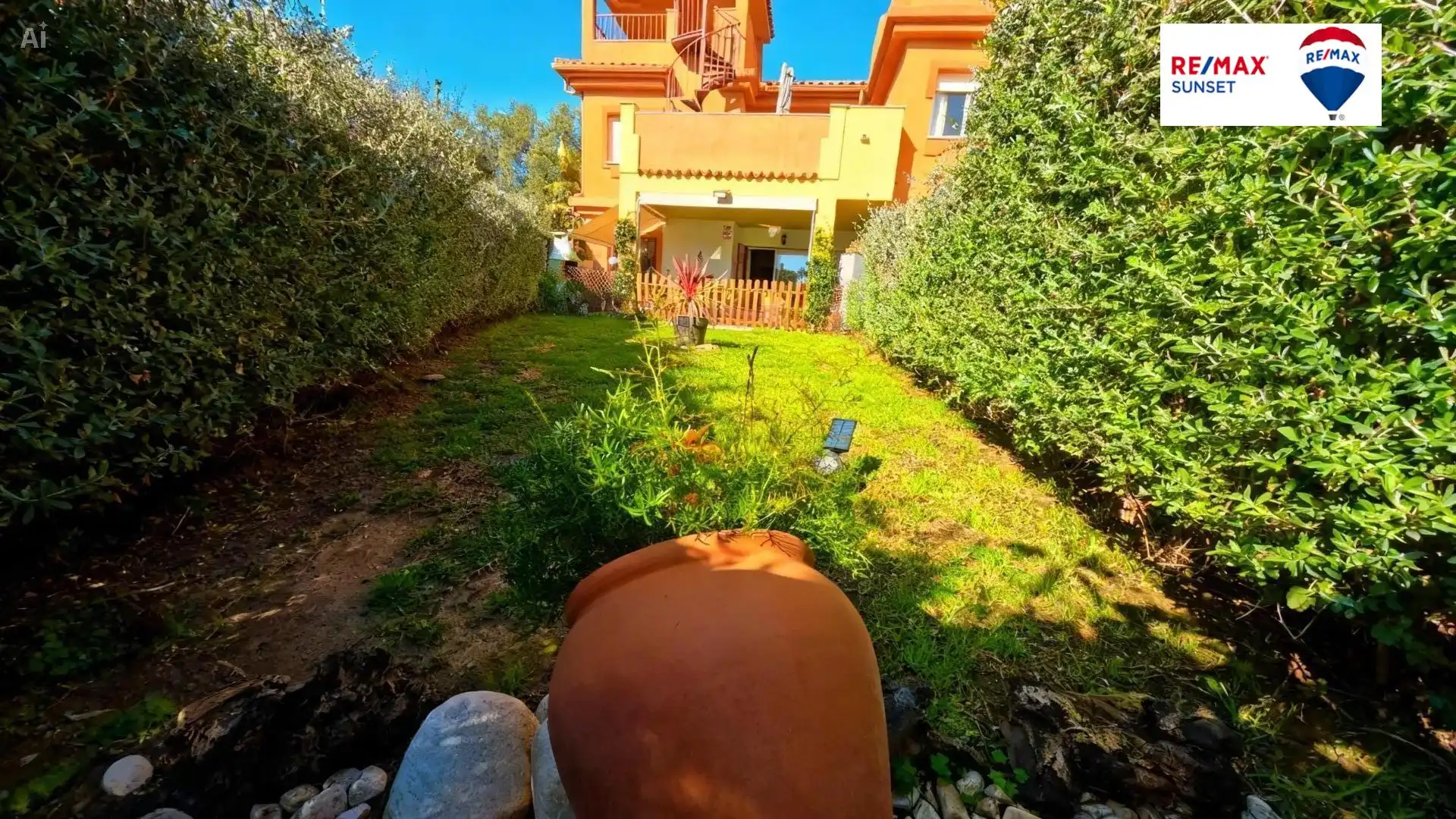Jardín de Apartamento en venta en Marbella con Aire acondicionado, Calefacción y Jardín privado