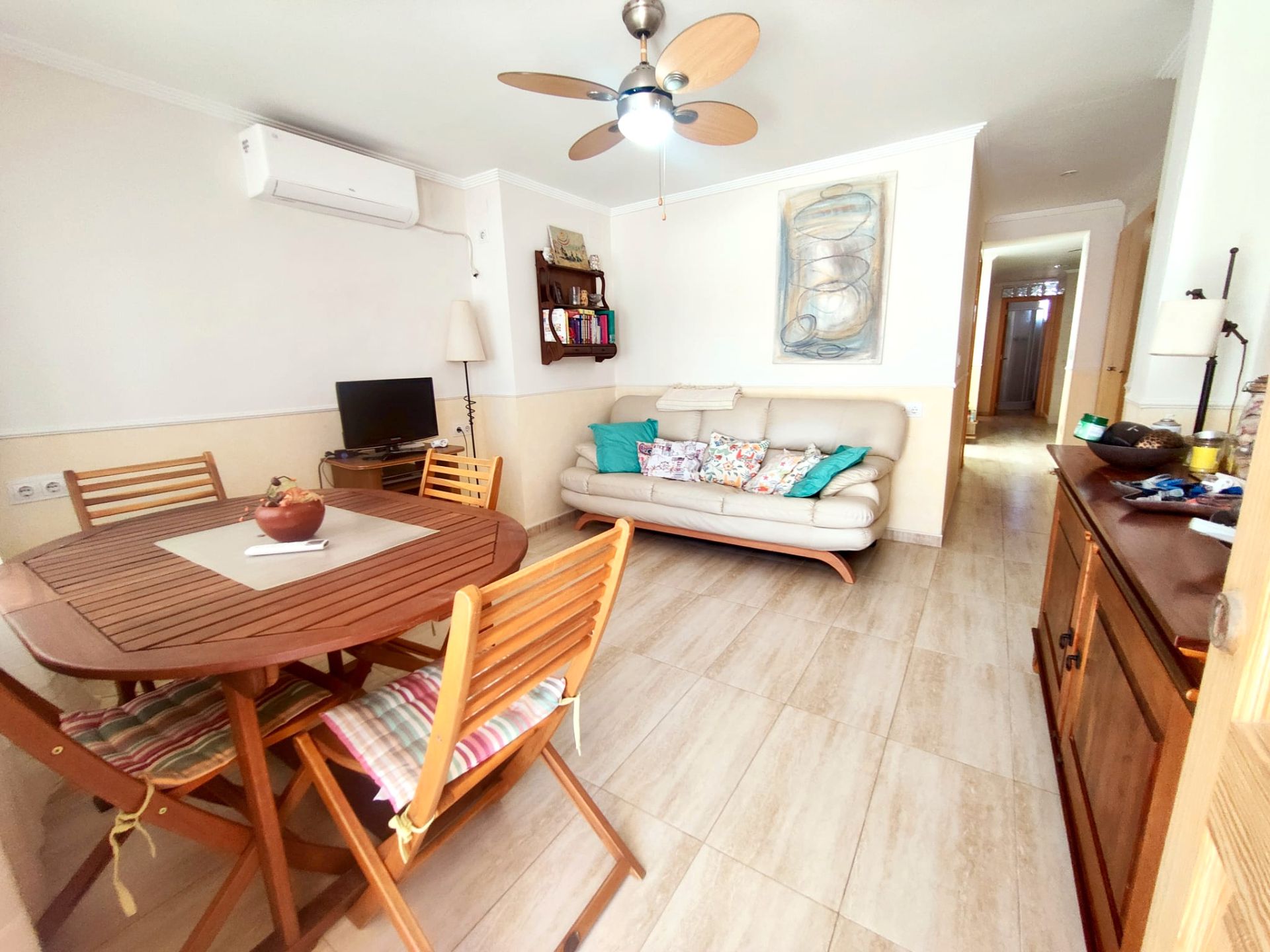 Living room of Planta baja for sale in Santa Pola  with Air Conditioner, Heating and Terrace