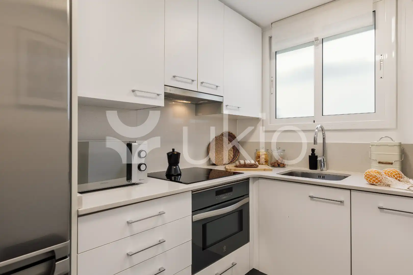 Kitchen of Apartments for rent in Barcelona  with Heating, Furnished and Oven