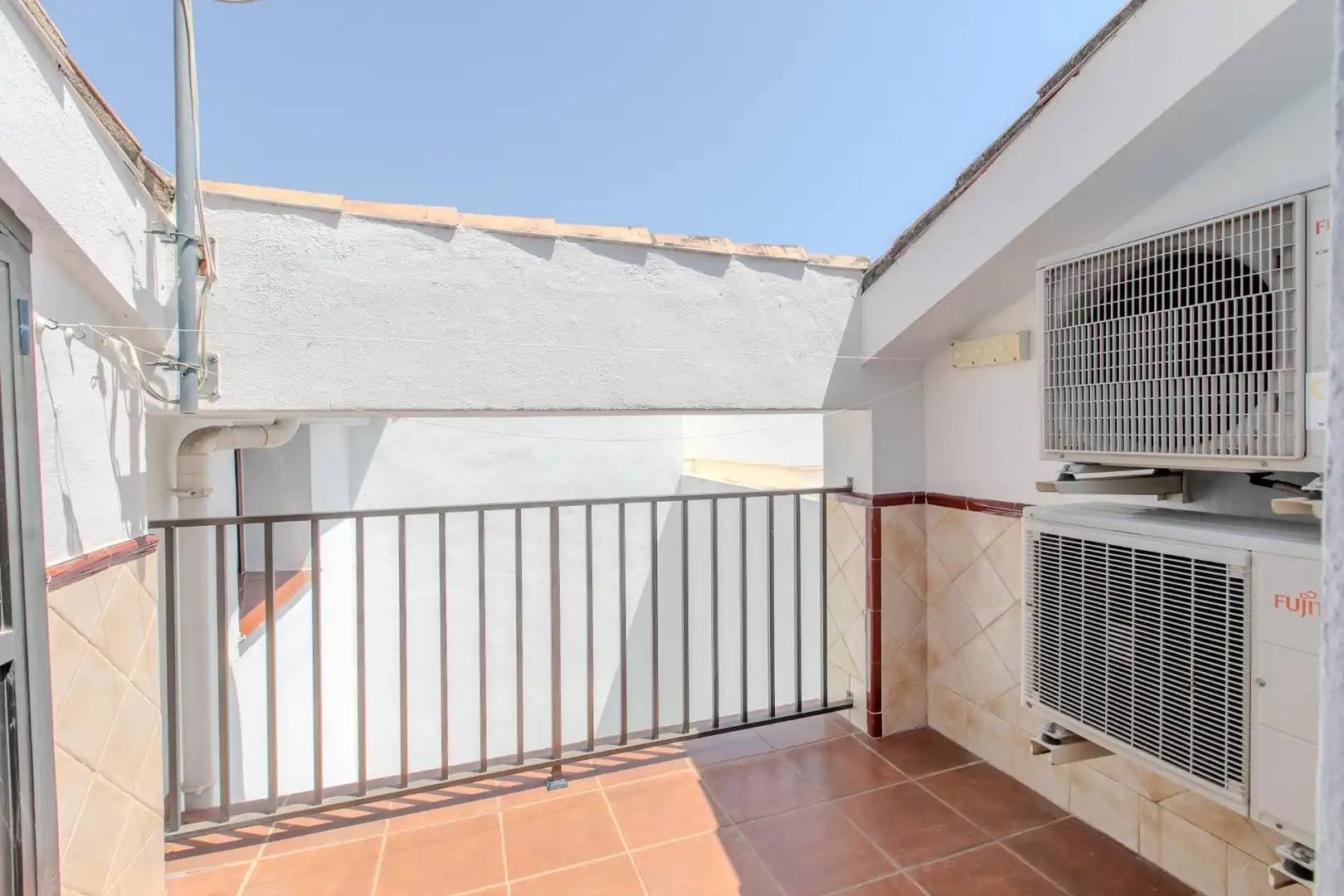 Terrasse von Maisonette zur Miete in Fuengirola mit Klimaanlage, Terrasse und Möbliert