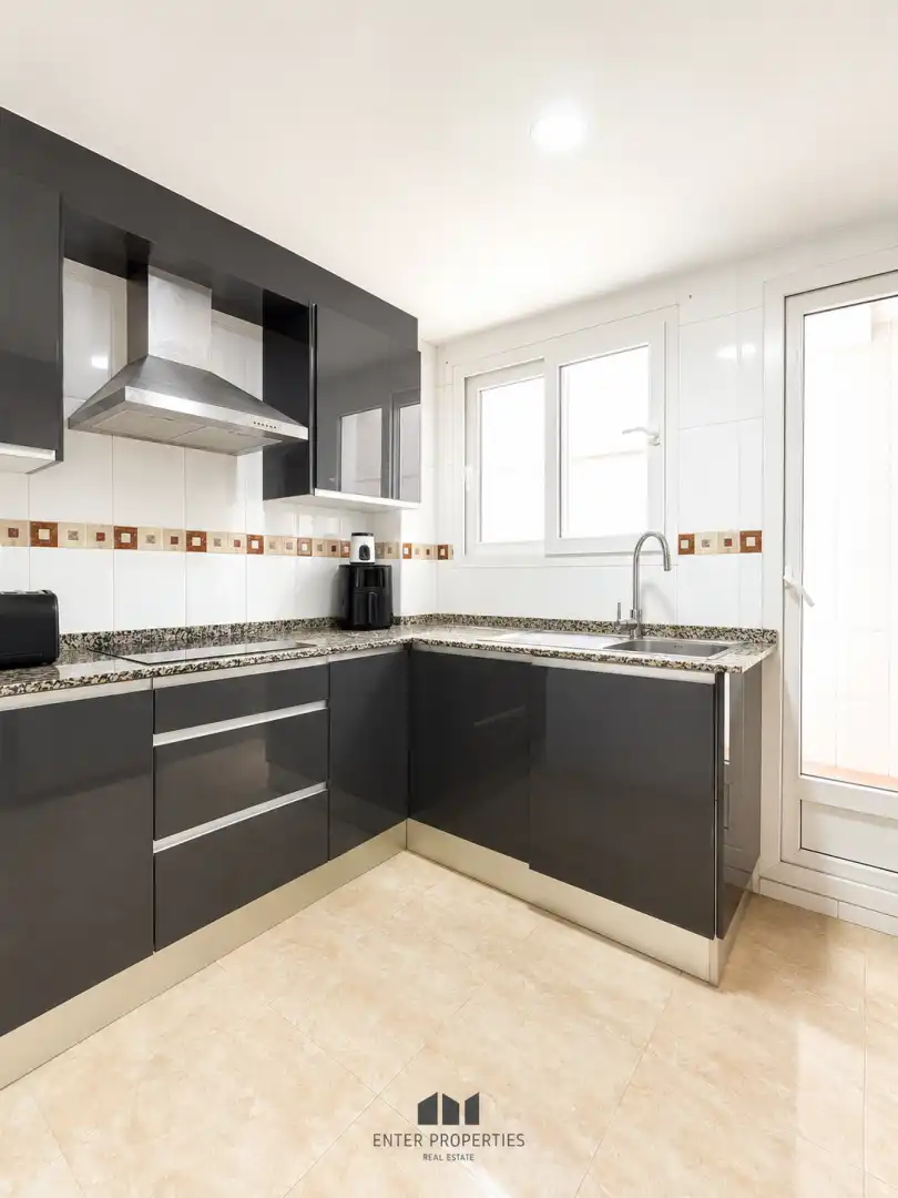 Kitchen of Flat for sale in Teulada  with Air Conditioner, Terrace and Balcony