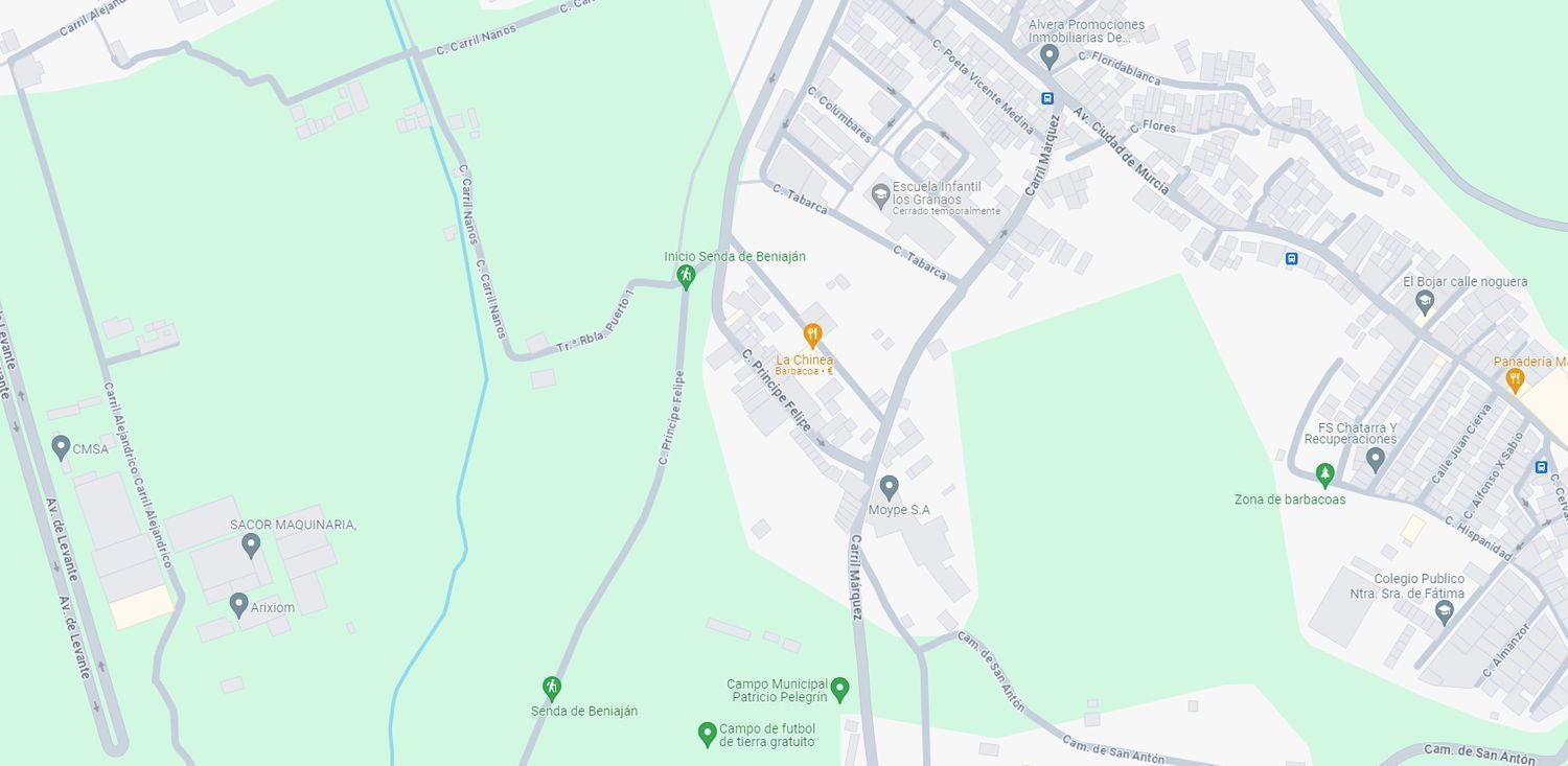 Vista exterior de Casa adosada en venta en  Murcia Capital