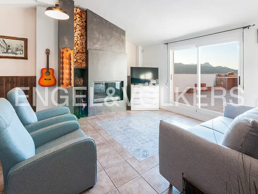 Living room of Attic for sale in Beniarjó  with Heating