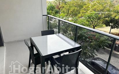 Balcony of Flat for sale in  Valencia Capital  with Air Conditioner and Terrace