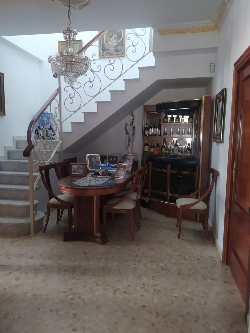 Menjador de Casa o xalet en venda en Hinojos amb Aire condicionat i Moblat