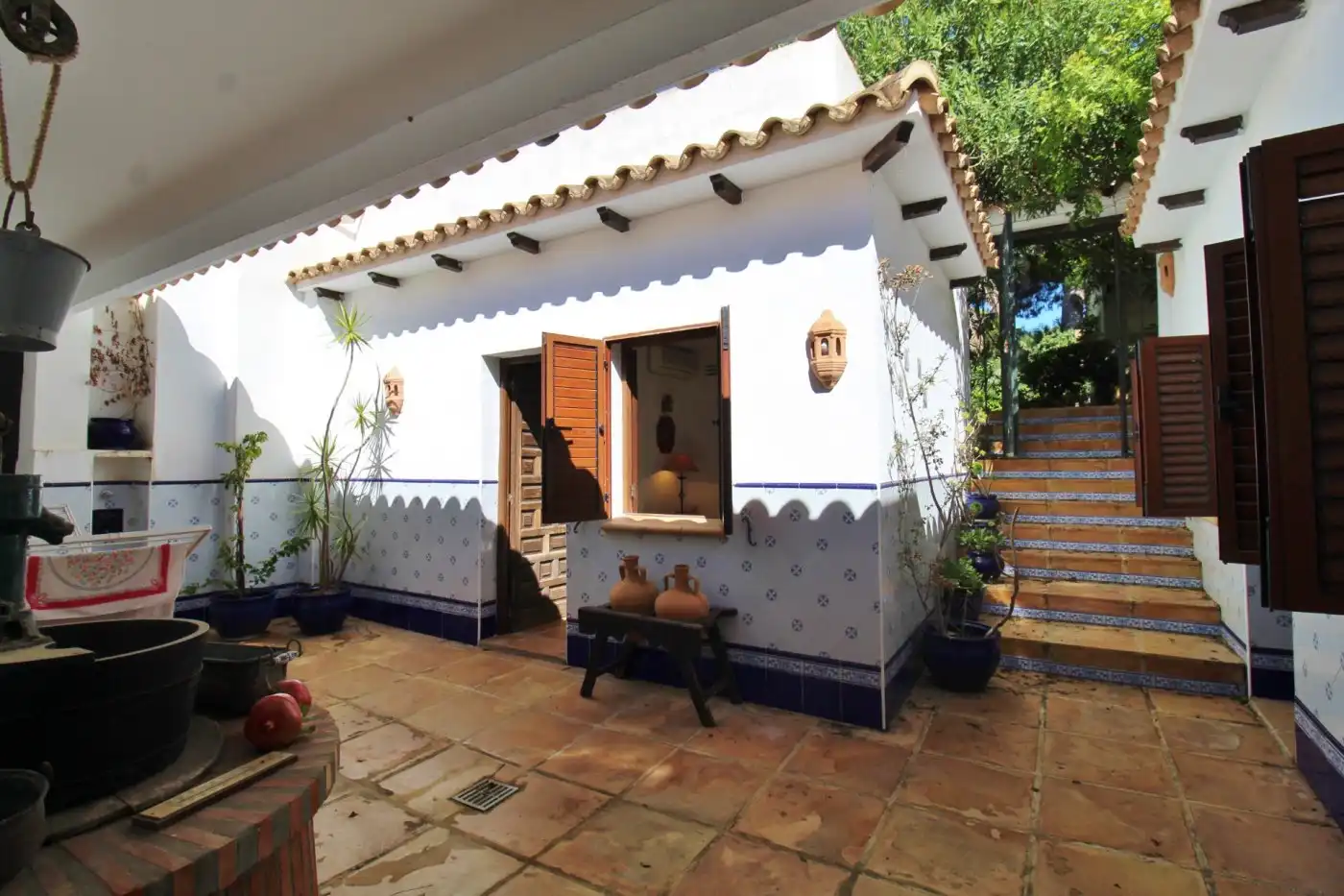 Terraza de Casa o chalet en venta en Moraira con Aire acondicionado, Calefacción y Jardín privado