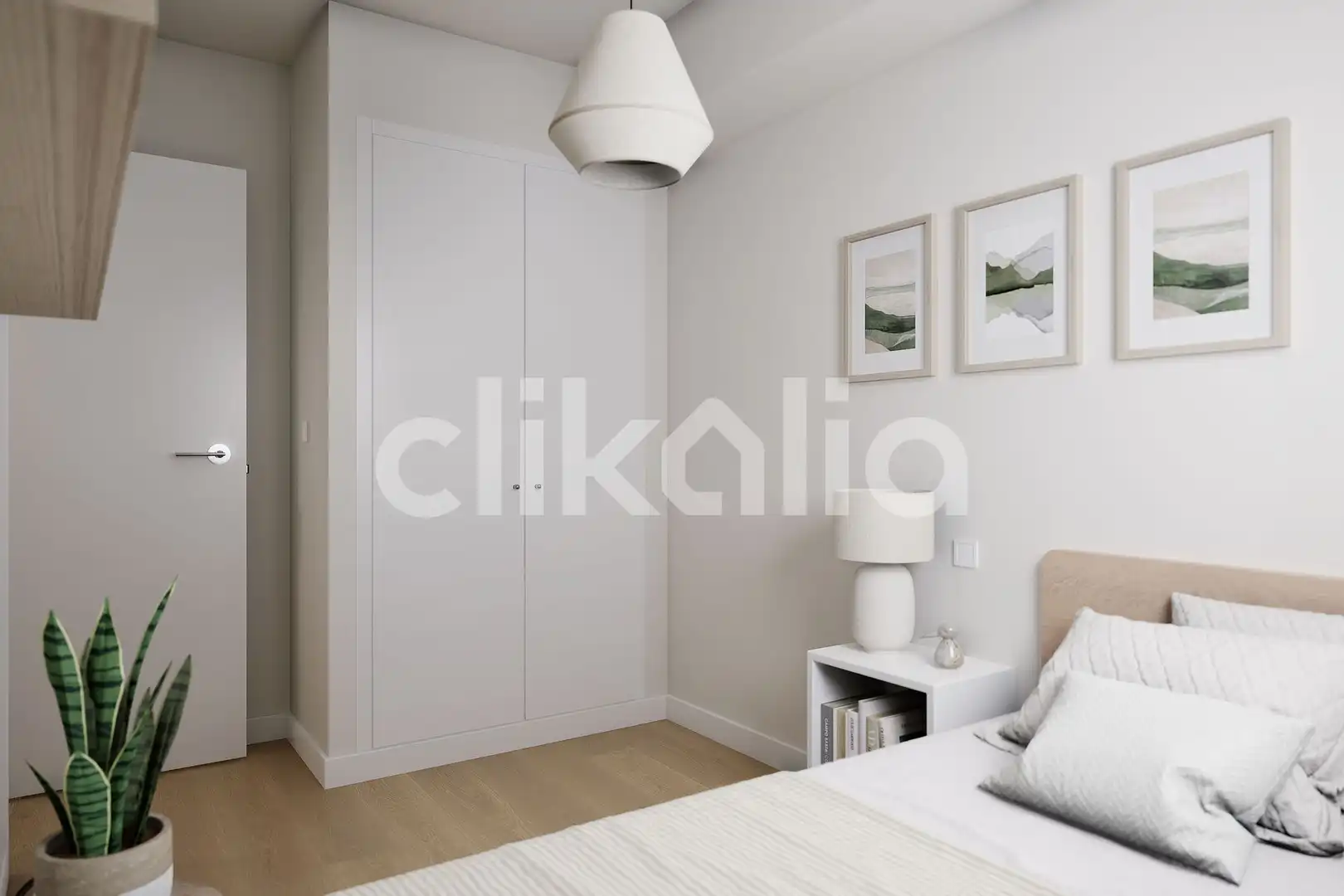 Bedroom of Flat for sale in Madrid  with Air Conditioner, Heating and Terrace