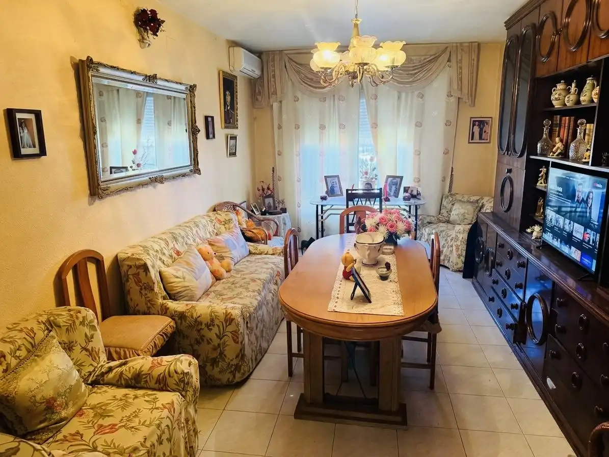 Wohnzimmer von Wohnung zum Verkauf in Cobeja mit Klimaanlage, Heizung und Terrasse