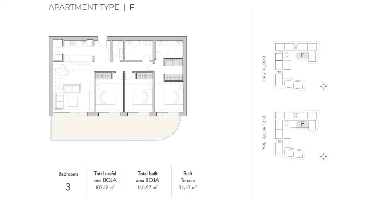 Apartamento con jardín en venta en Castillo Sohail - Myramar, imagen 40