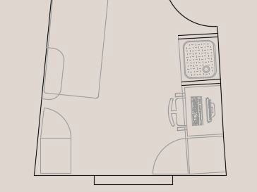 Schlafzimmer von Abstellraum zur Miete in  Madrid Capital