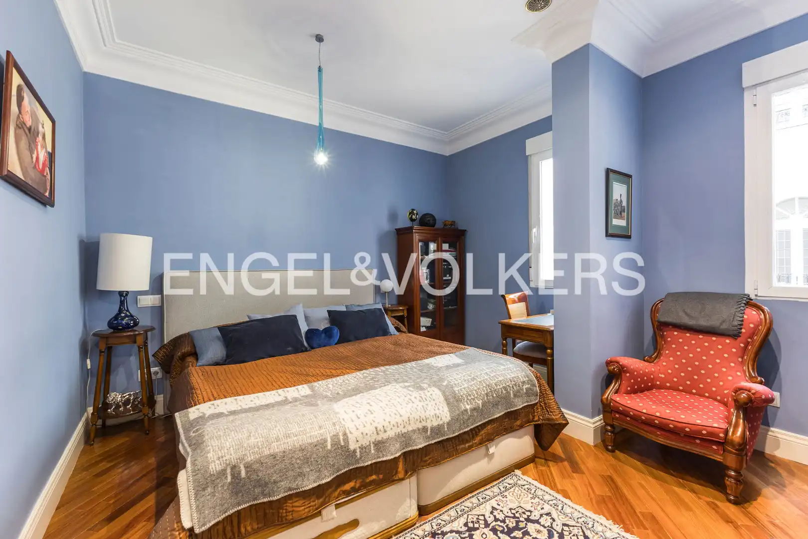 Bedroom of Flat for sale in Madrid  with Air Conditioner, Heating and Balcony