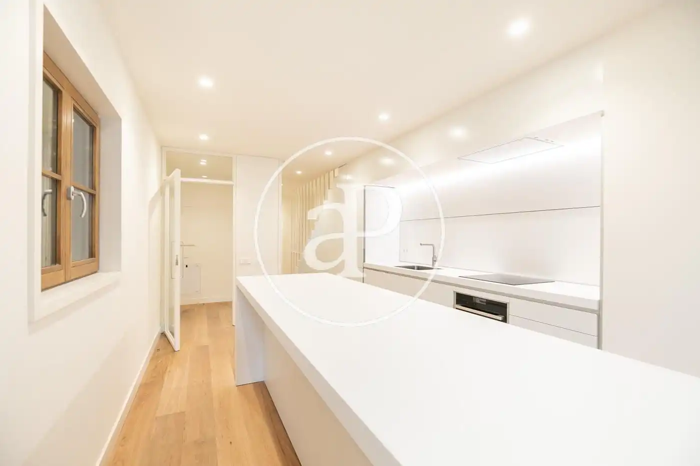 Kitchen of Duplexes for sale in Barcelona  with Air Conditioner, Heating and Terrace