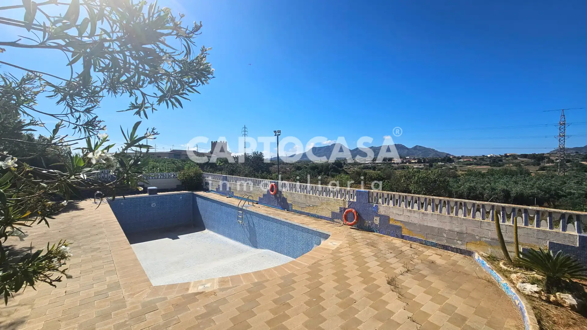 Schwimmbecken von Country house zum Verkauf in Cartagena mit Klimaanlage, Heizung und Privatgarten
