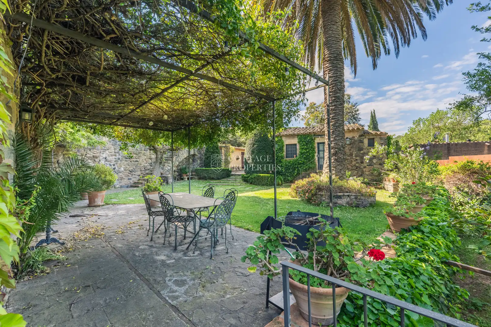 Garden of Country homes for sale in Foixà  with Air Conditioner, Private garden and Swimming Pool