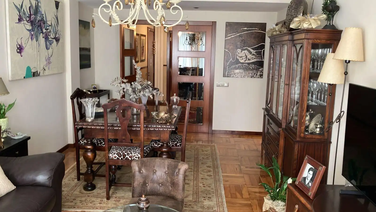 Comedor de Apartamento en venta en Vigo  con Trastero y Balcón