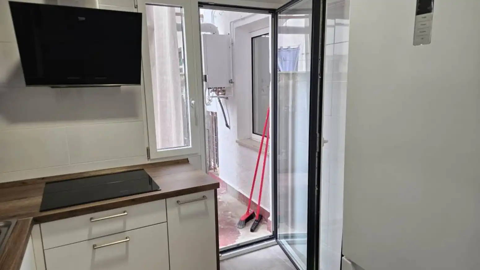 Küche von Wohnung zur Miete in Salamanca mit Heizung, Möbliert und Balkon