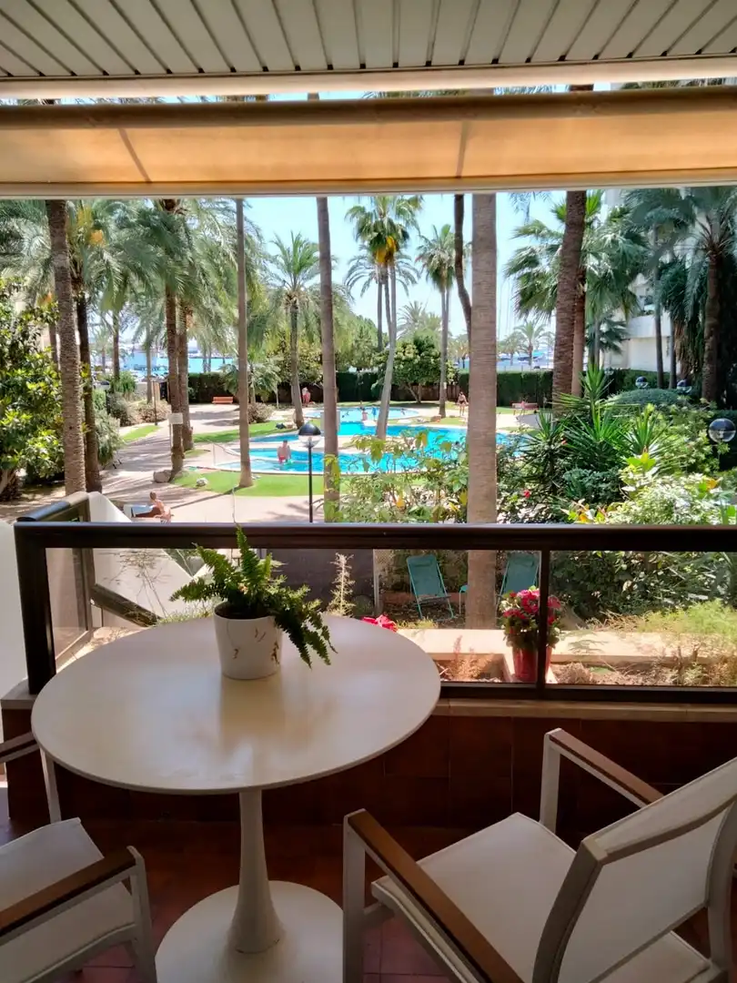 Jardí de Dúplex en venda en  Palma de Mallorca amb Calefacció, Jardí privat i Terrassa