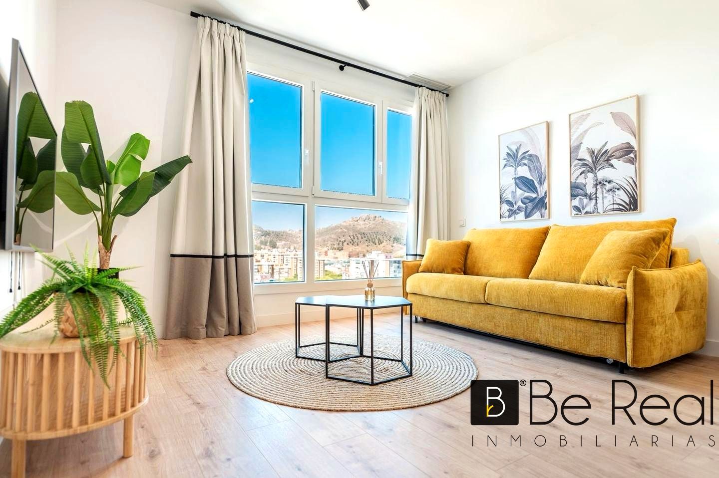 Bedroom of Flat to rent in Málaga Capital  with Air Conditioner, Terrace and Furnished