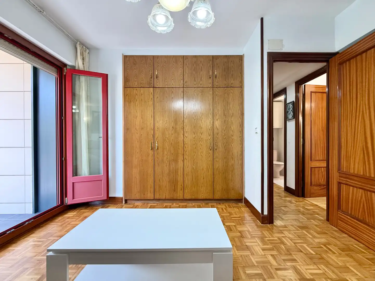 Schlafzimmer von Wohnung zum Verkauf in Donostia - San Sebastián  mit Heizung, Terrasse und Möbliert